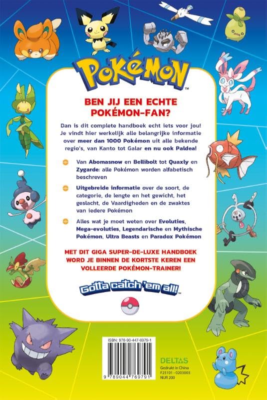 Deltas - Pokemon Het giga super de luxe handboek