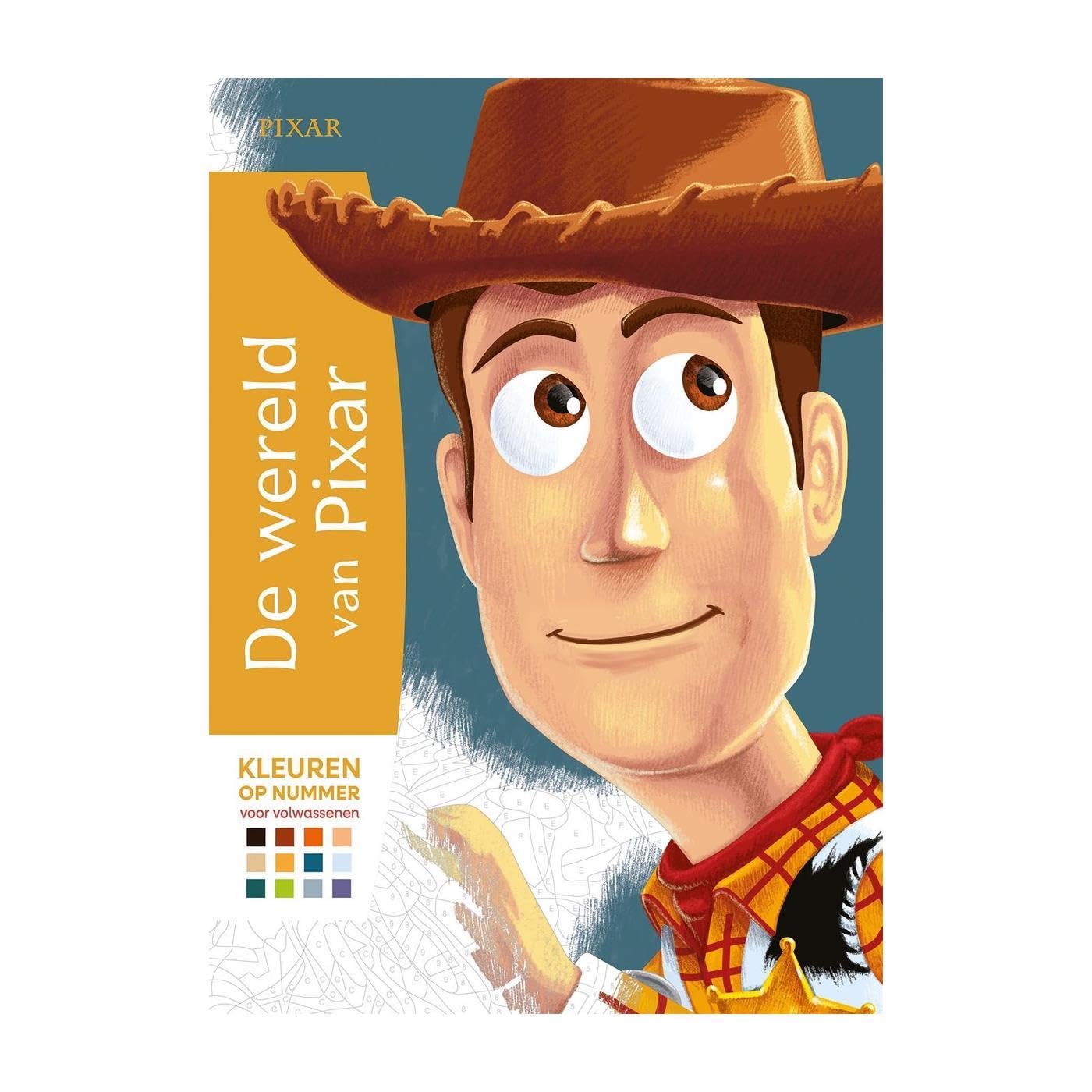 Deltas - Disney Pixar - Kleuren op Nummer Voor Volwassenen