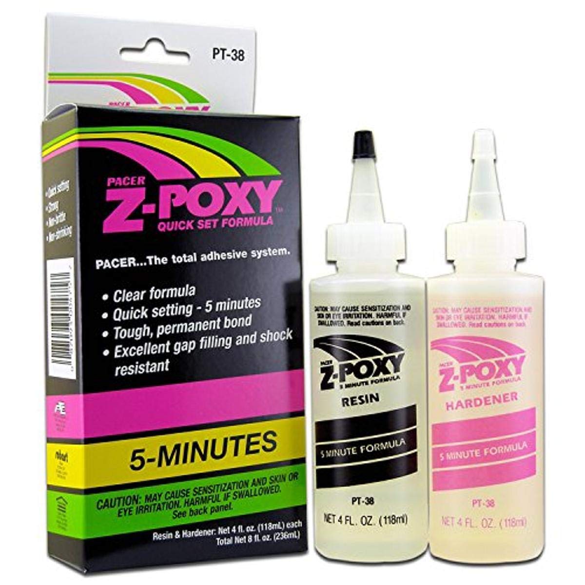 ZAP - Zap 5 Minute Z-poxy 8oz