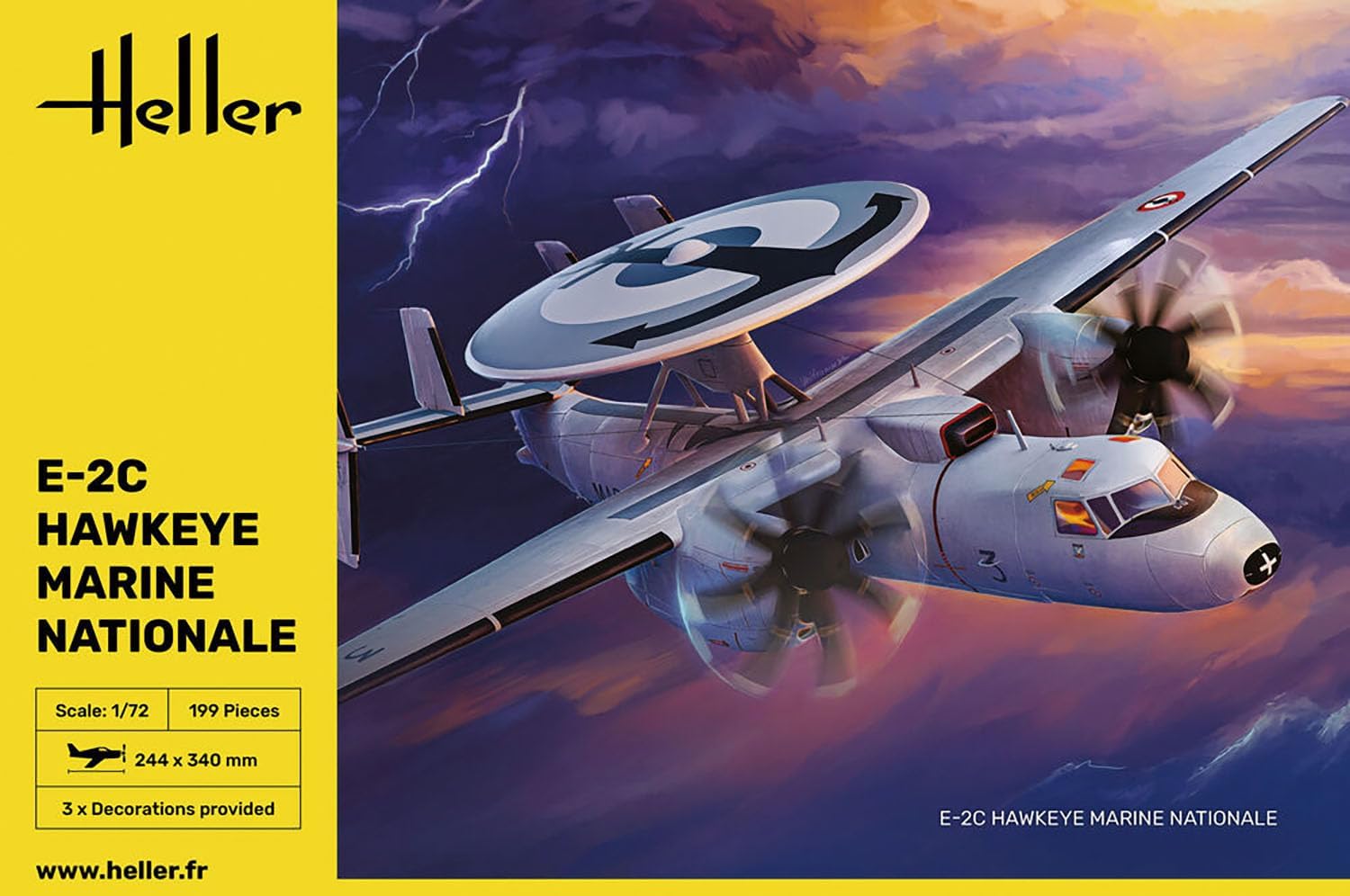 Heller 1:72 - E-2C Hawkeye Marine Nationale
