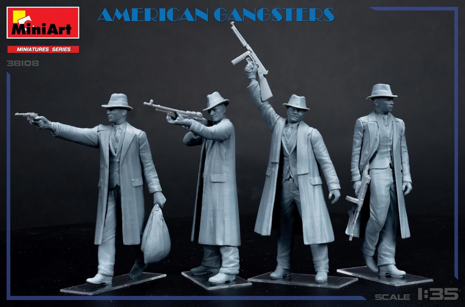 Miniart 1:35 - Amerikaanse gangsters