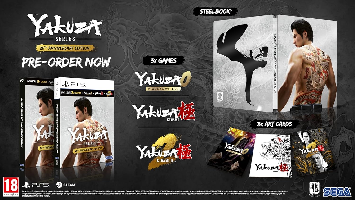 Yakuza 20th Anniversary Edition (PC