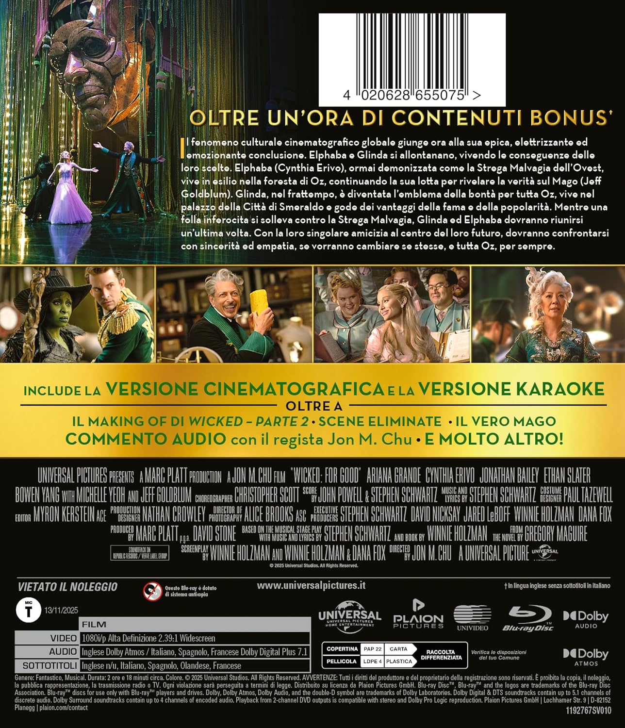 Blu-Ray Wicked - Parte 2