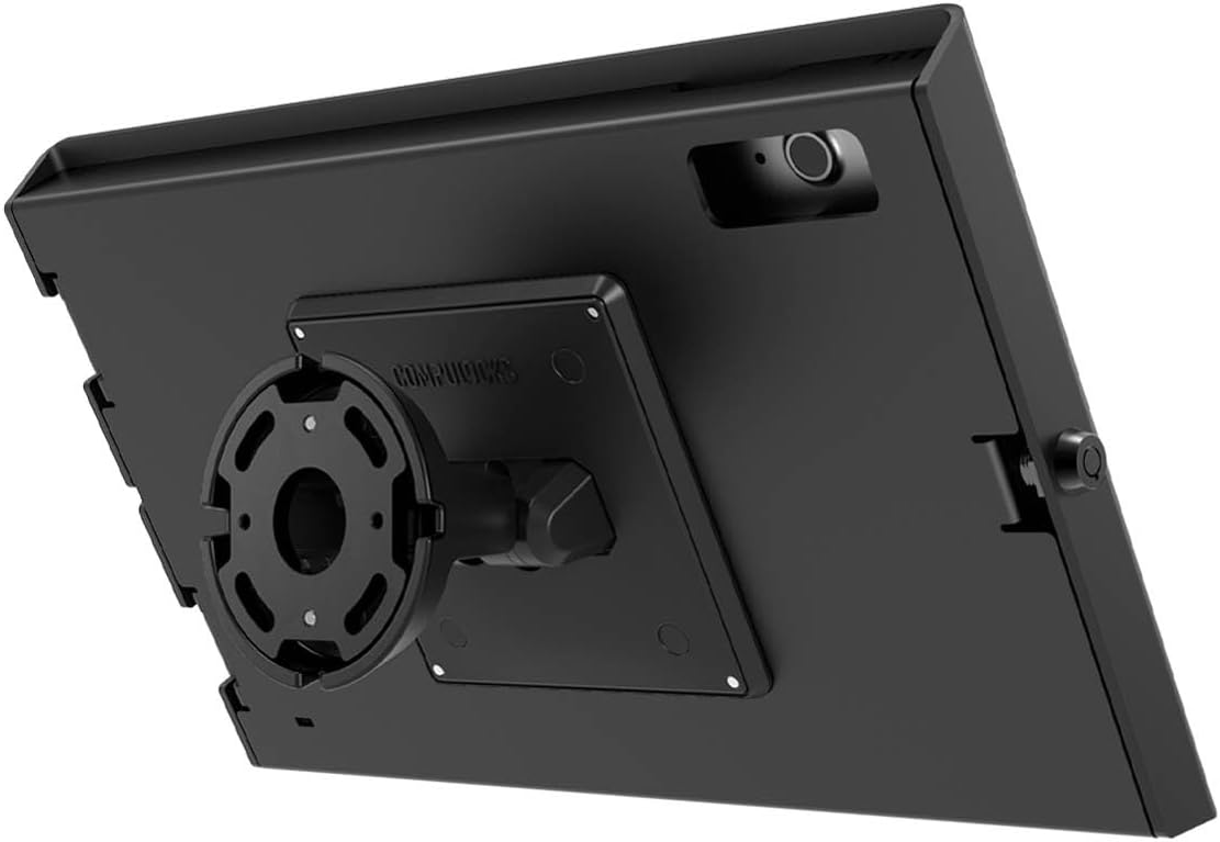 Compulocks Apex - Mounting Kit (Bow Mount, Enclosure) - For Tablet - Tilting - Lockable - Aluminium, Metal Frame - Black