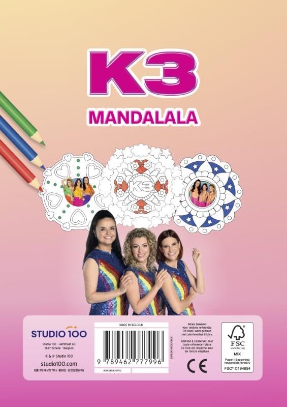 K3 : Kleurboek - Mandalalala