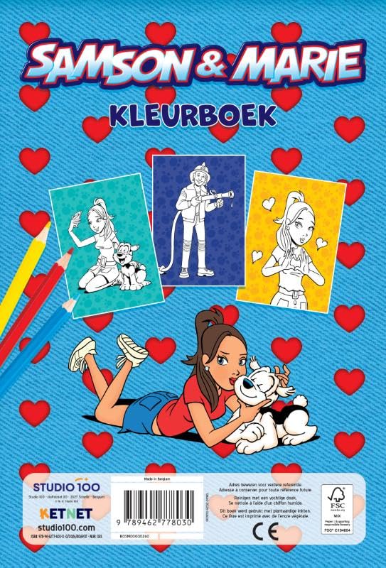 Samson & Marie : Kleurboek - Denim