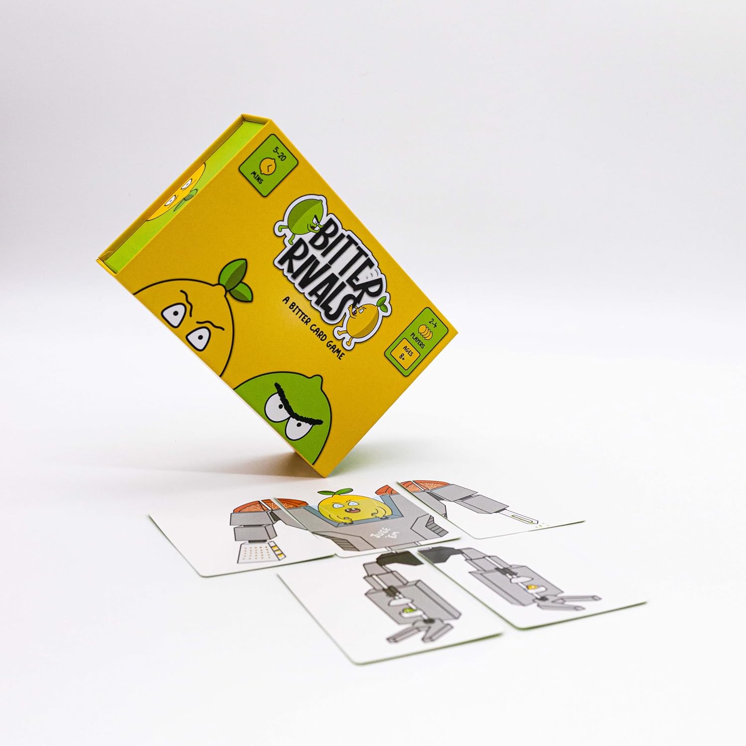 Bitter Rivals | Strategic Card game | Ages 8+ | 2-4 Players | 5+ Minutes Playing Time