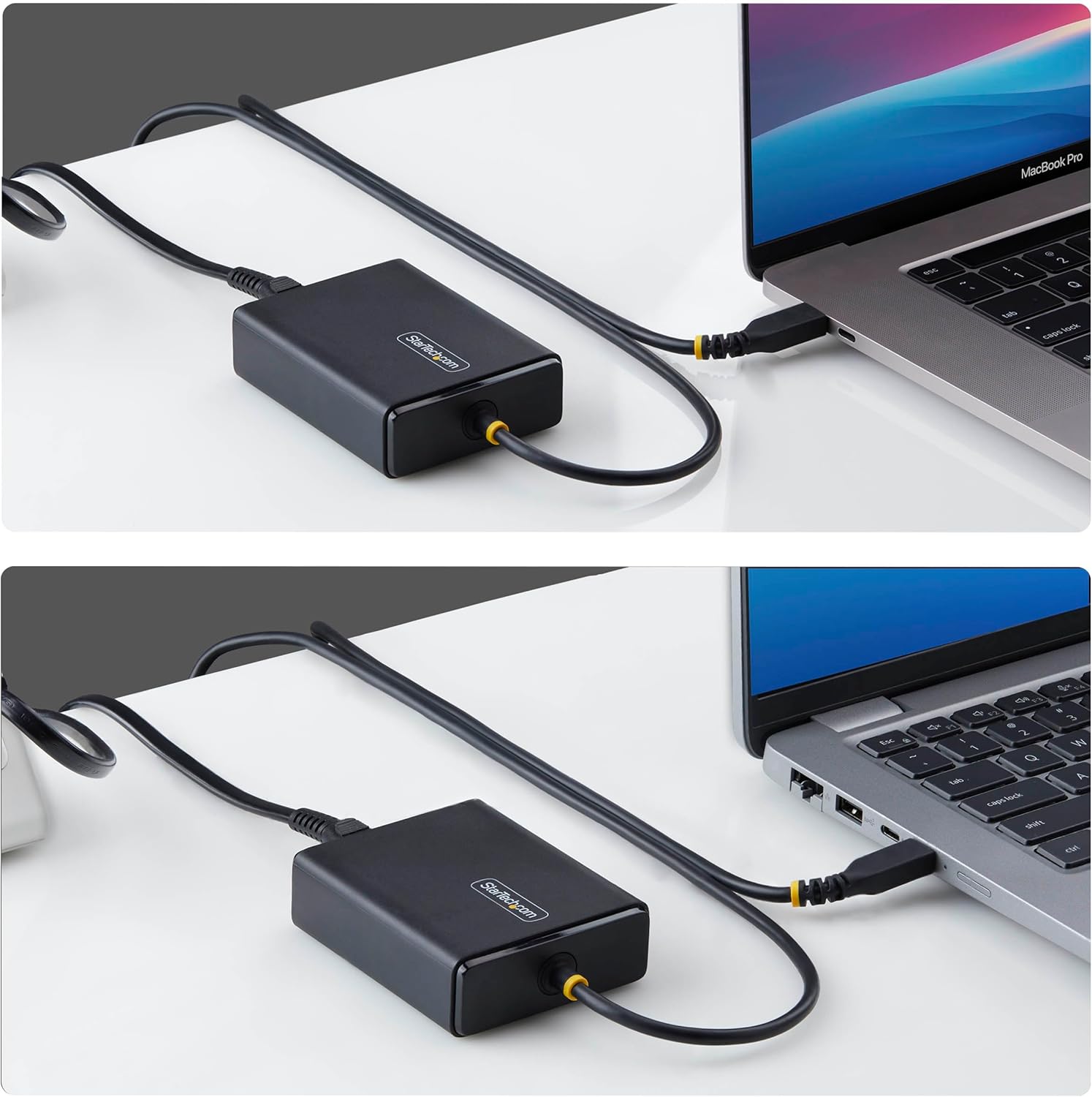StarTech.com 1100LU-USB-C-CHARGER adattatore e invertitore Interno 100 W Nero (100W USB-C LAPTOP CHARGER - 1.5M USB-C TETHERED CABLE