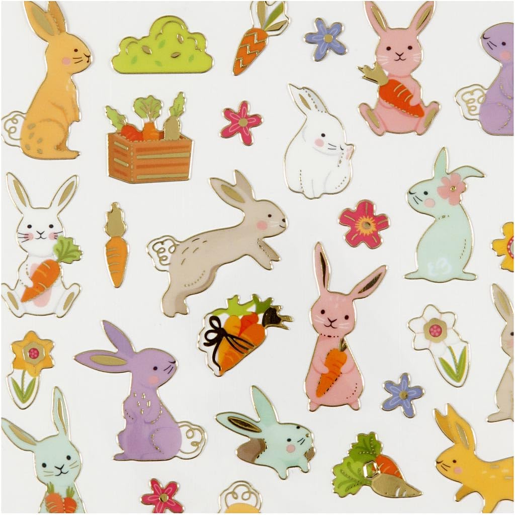 Creativ Company - Stickervel Paashaas