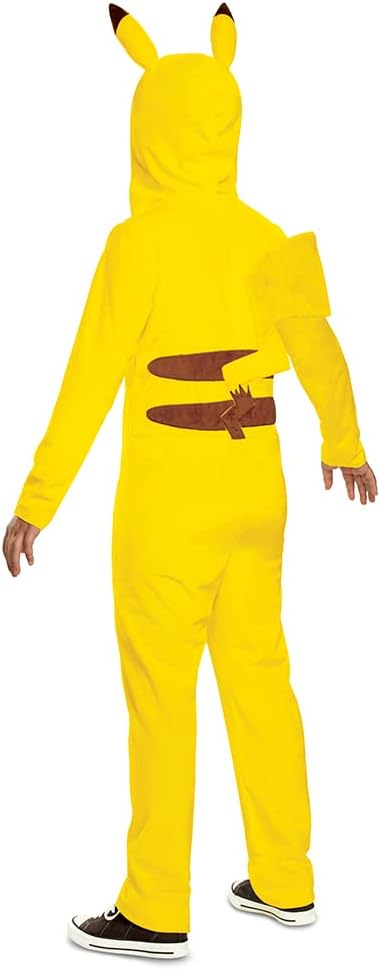 Disguise Pikachu Official Pokemon Costume Hoodie Jumpsuit Unisex Kids