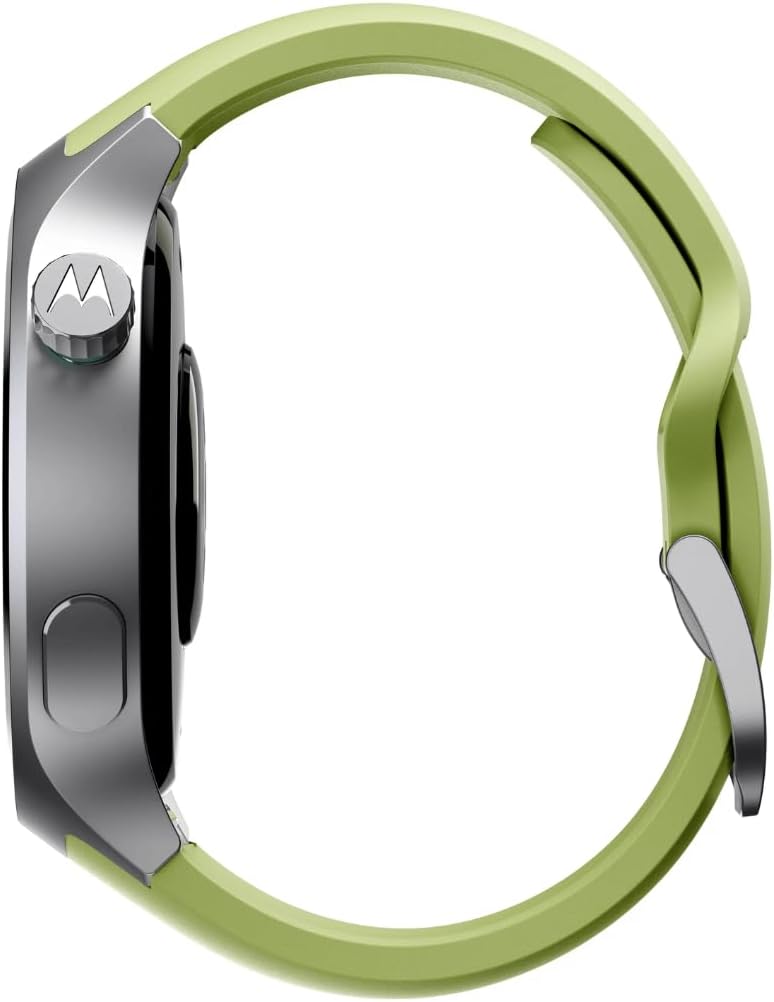 Moto Watch Premium Silver+Herbal Garden