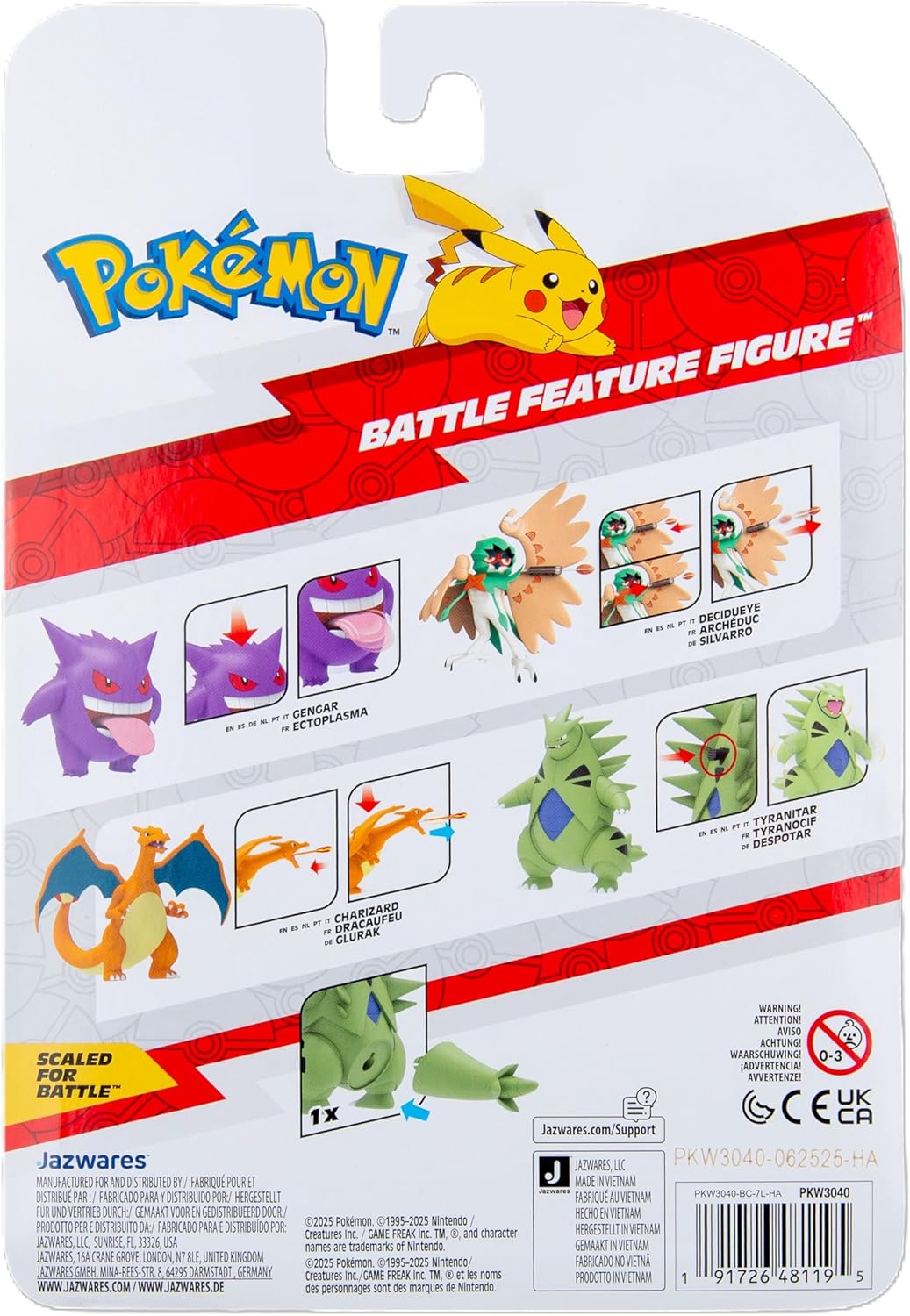 * Pokemon Battle Feature Figure Tyranitar
