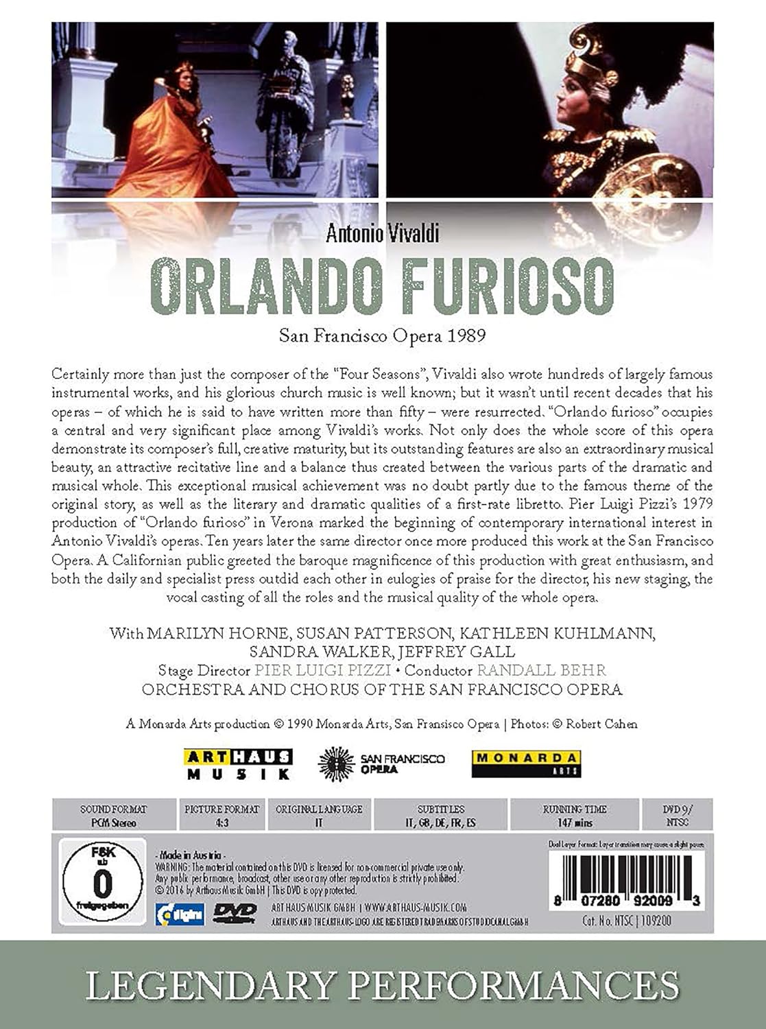 Vivaldi:Orlando Furioso
