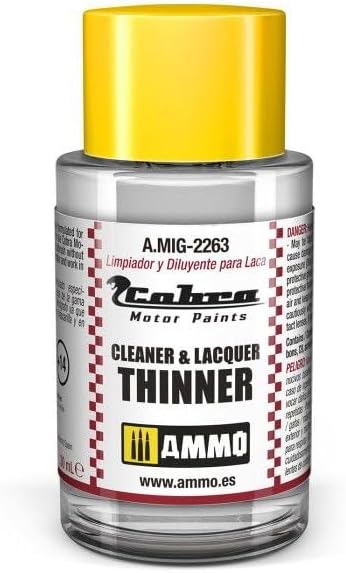 Ammo Mig Jimenez - Cobra Motor Cleaner En Thinner Lacquer
