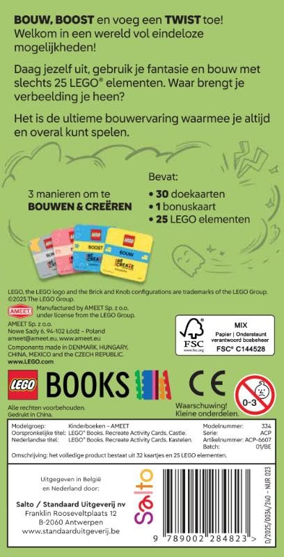 Lego ReCreate Activity Cards: Kastelen (Lego ReCreate Activity Cards, 1