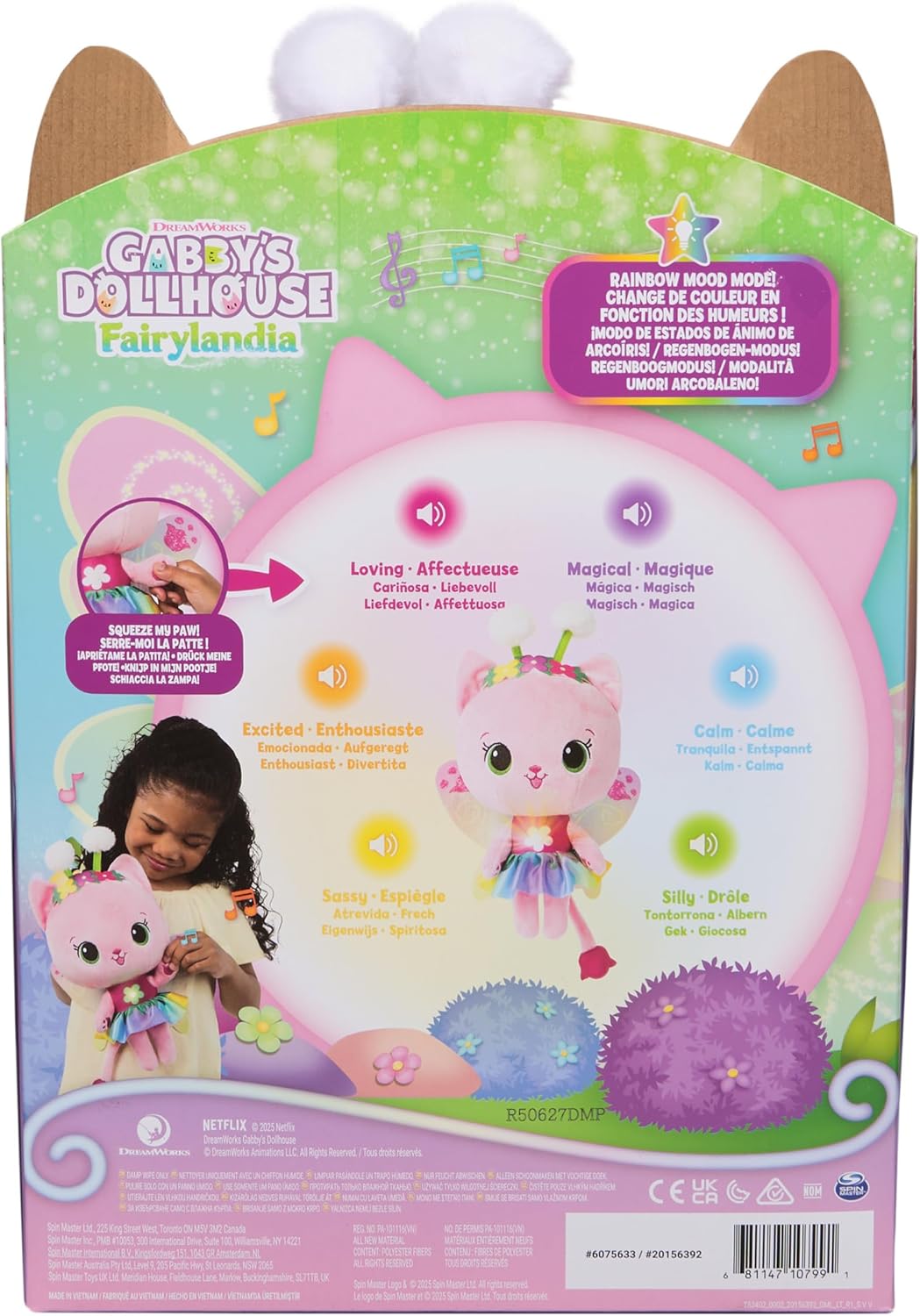 Gabby's Dollhouse 30,5 cm (12 Zoll) Kitty Fairy Feature (Spin Master 6075633