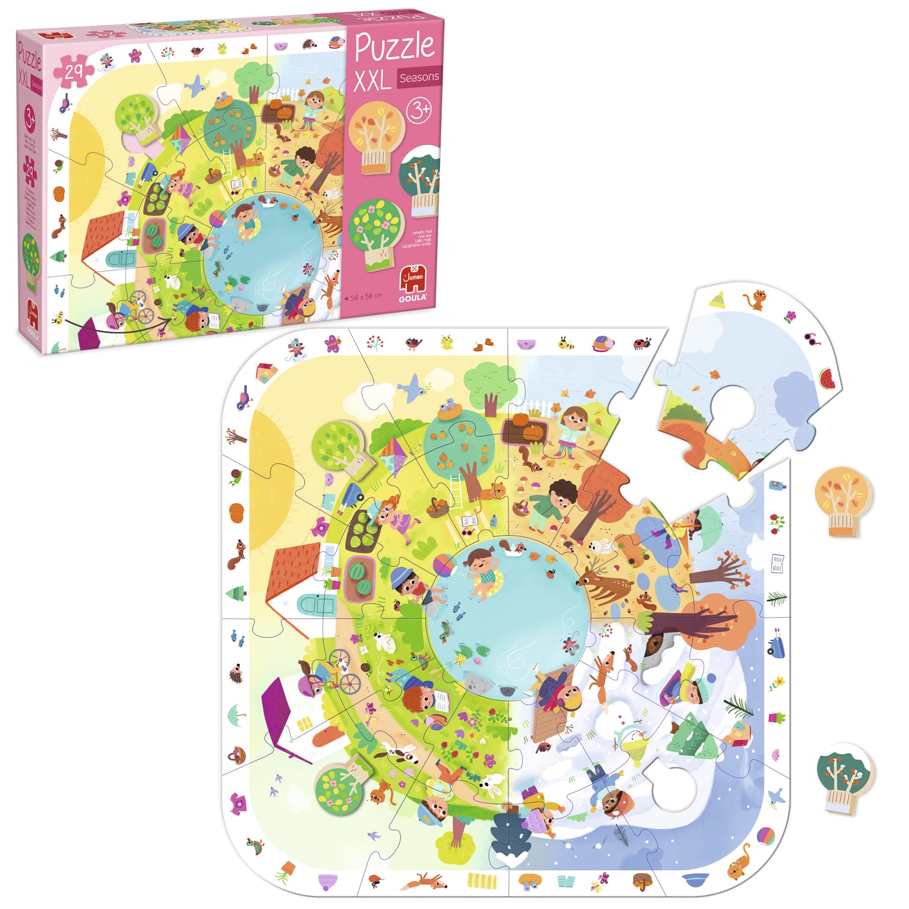 Jumbo - Jumbo Goula Puzzel XXL Seizoenen - 29st.
