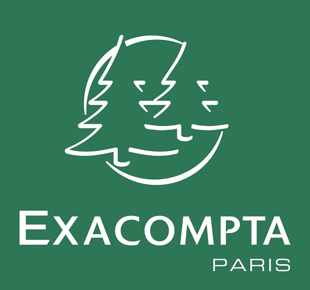 Exacompta - Ref 84E - PP Printed Indices - For Use With A4+ Documents, 0.1mm Polypropylene, Pre-Punched, Soft & Tear Resistant - 10 Divider Parts (1-10) - White With Coloured Tabs