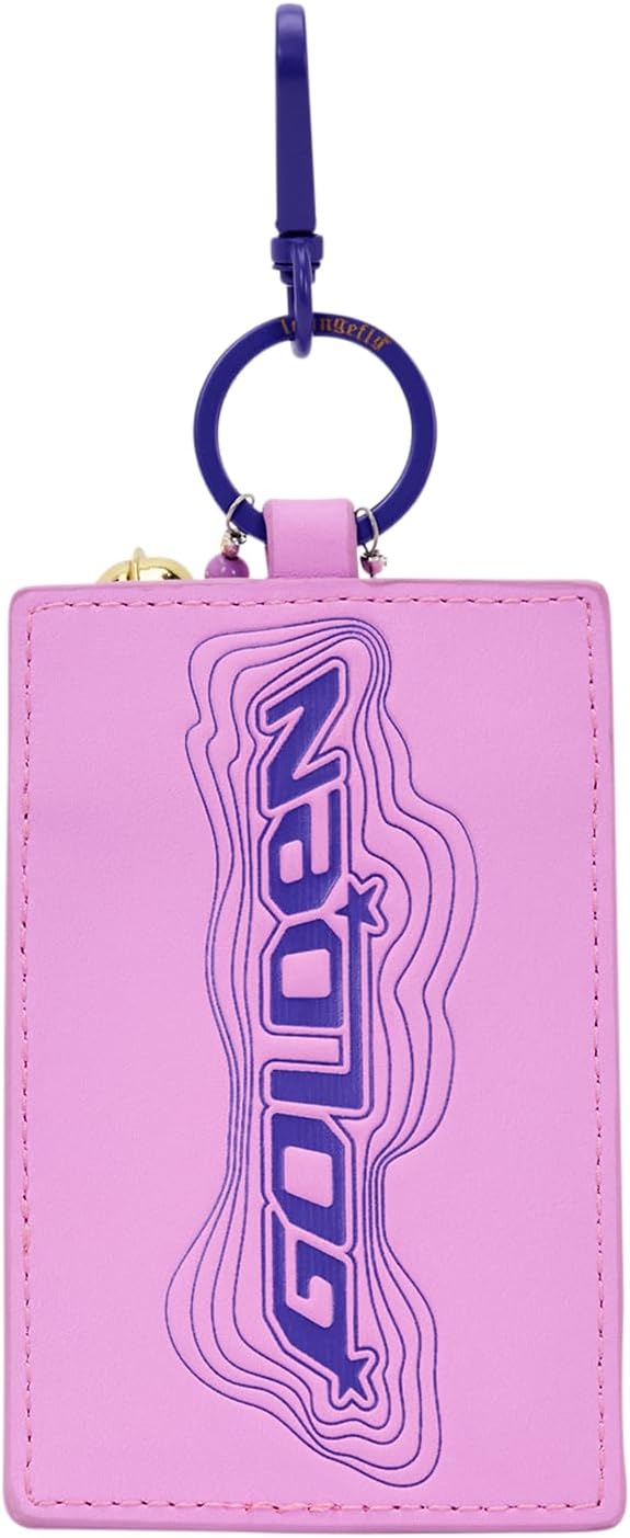 Loungefly KPop Demon Hunters HUNTR/X Mini Backpack with Photo Card Charm