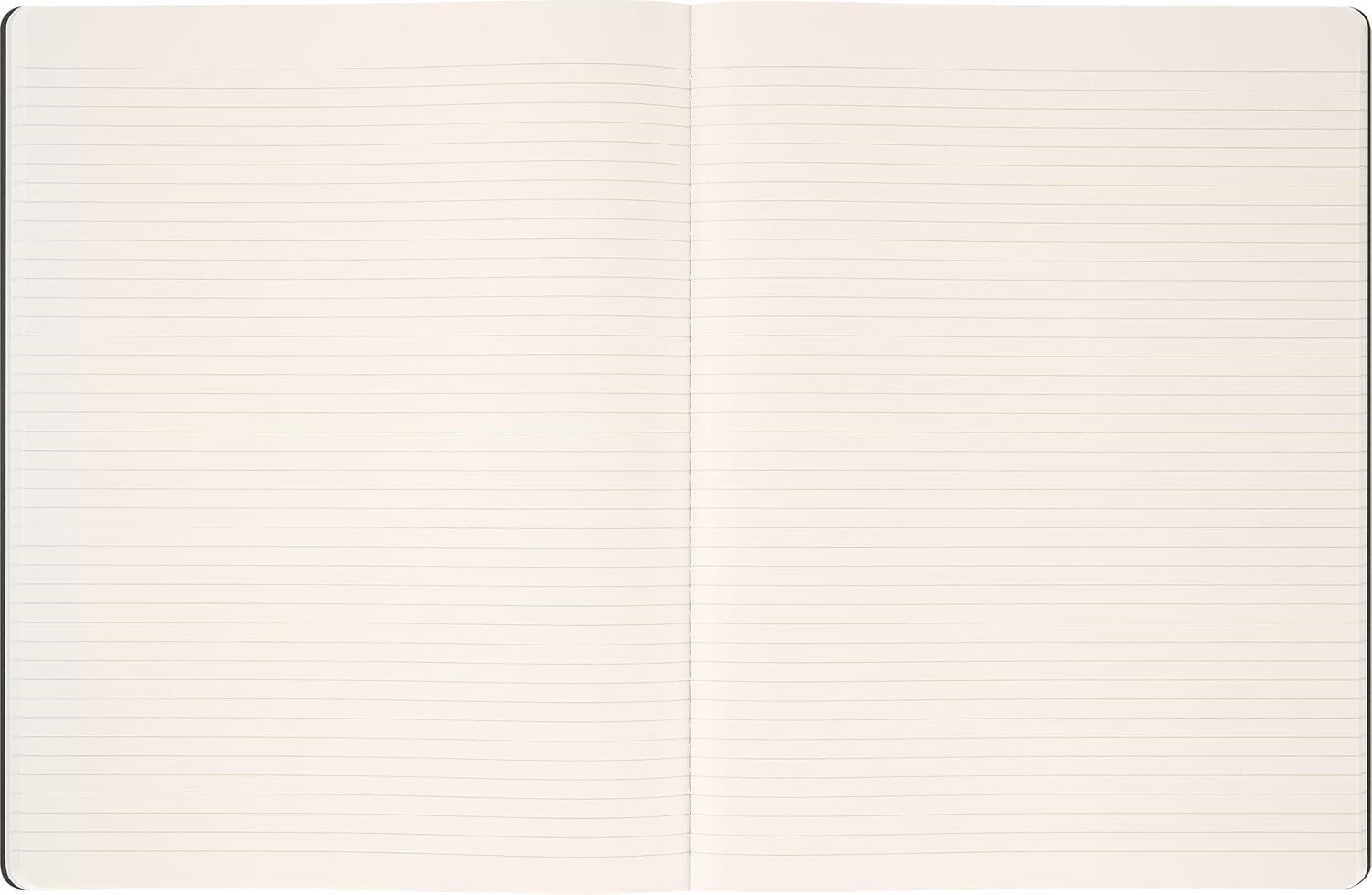 Moleskine Cahier Journal Year of the Horse – Ruled Notebook with Cardboard Cover and 16 Detachable Sheets, XL Size 19 x 25 cm