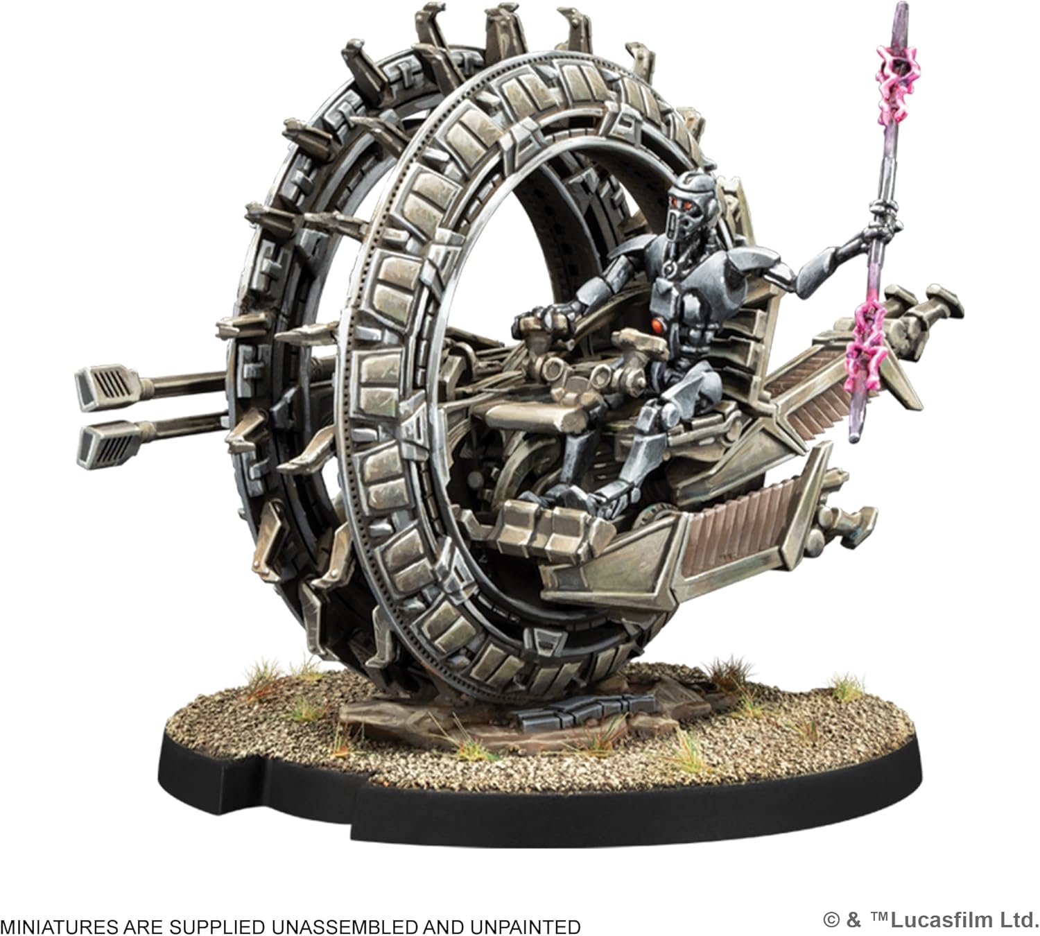 Asmodee | Star Wars: Legion TSMEU-6 Personal Wheel Bike | Miniatures Game | Ages 14+ | 2 Players | 90 Minutes Playing Time