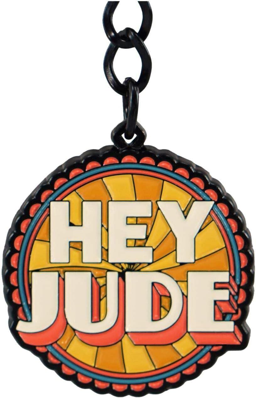 Half Moon Bay Keyring Metal - The Beatles (Hey Jude