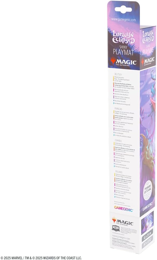 Gamegenic MTG Lorwyn Eclipsed Playmat Twilight Diviner, Game Accessory, Full Color Printed Mat, Multilingual