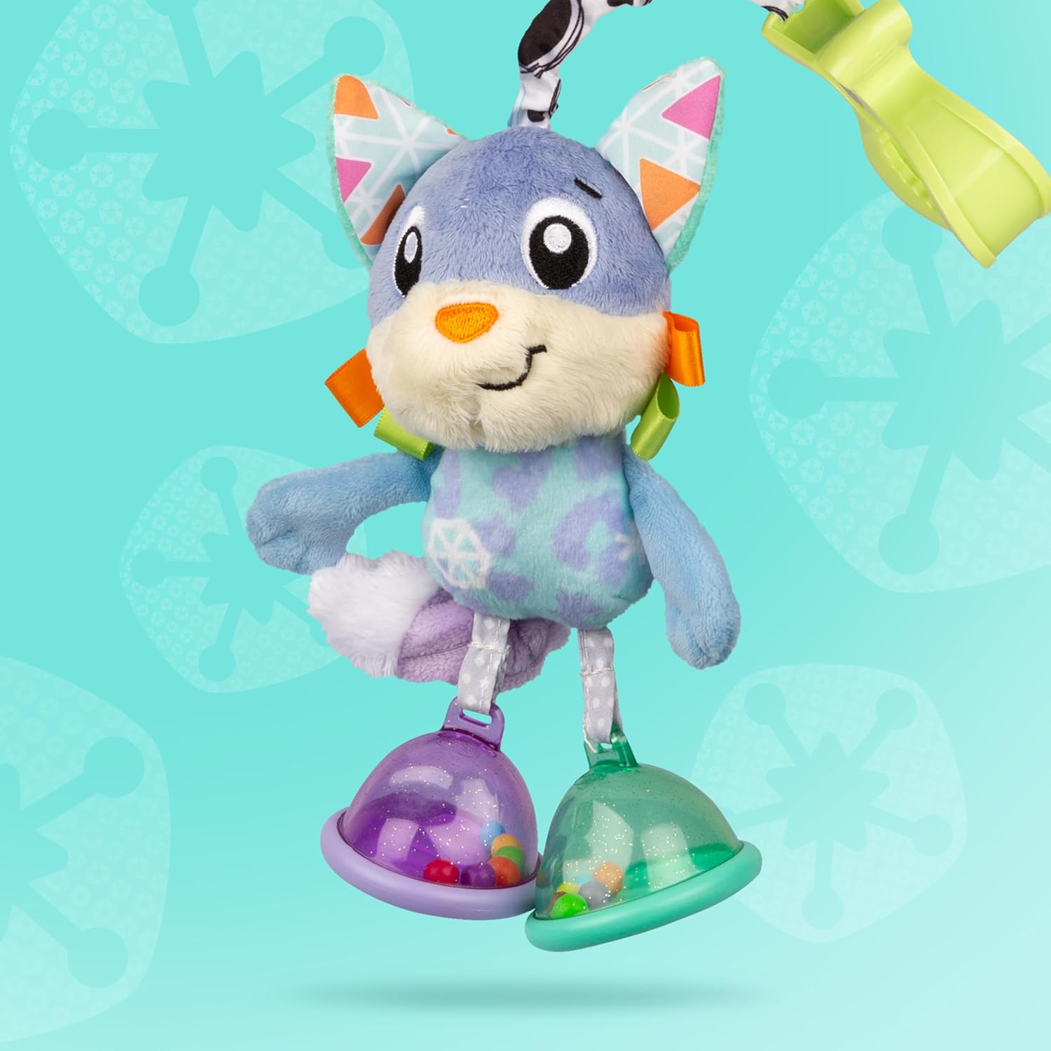 Playgro Dingly Dangly Fox Plush Activity Toy