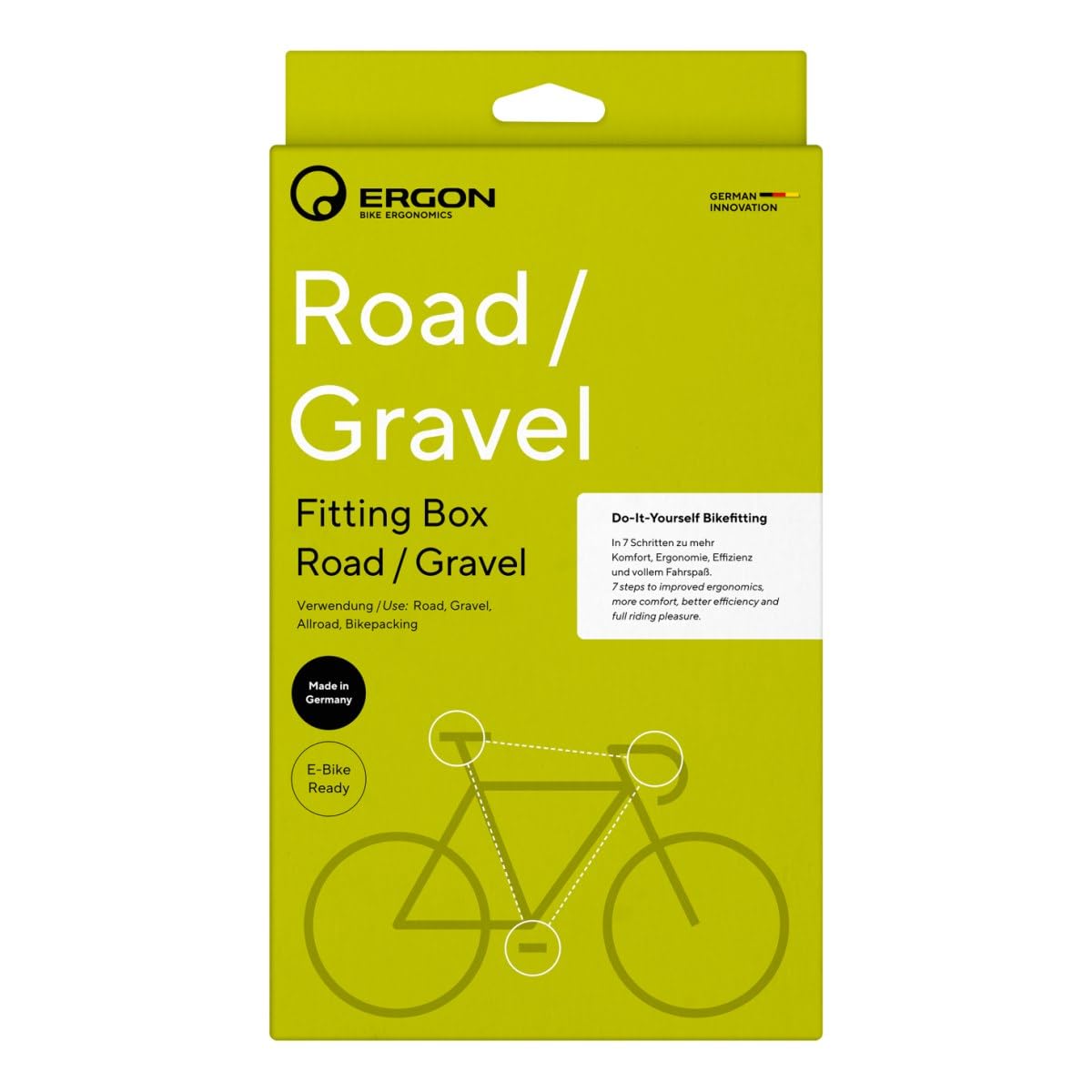Ergon 48100014_9783000790621 Road Wheel, White, One Size