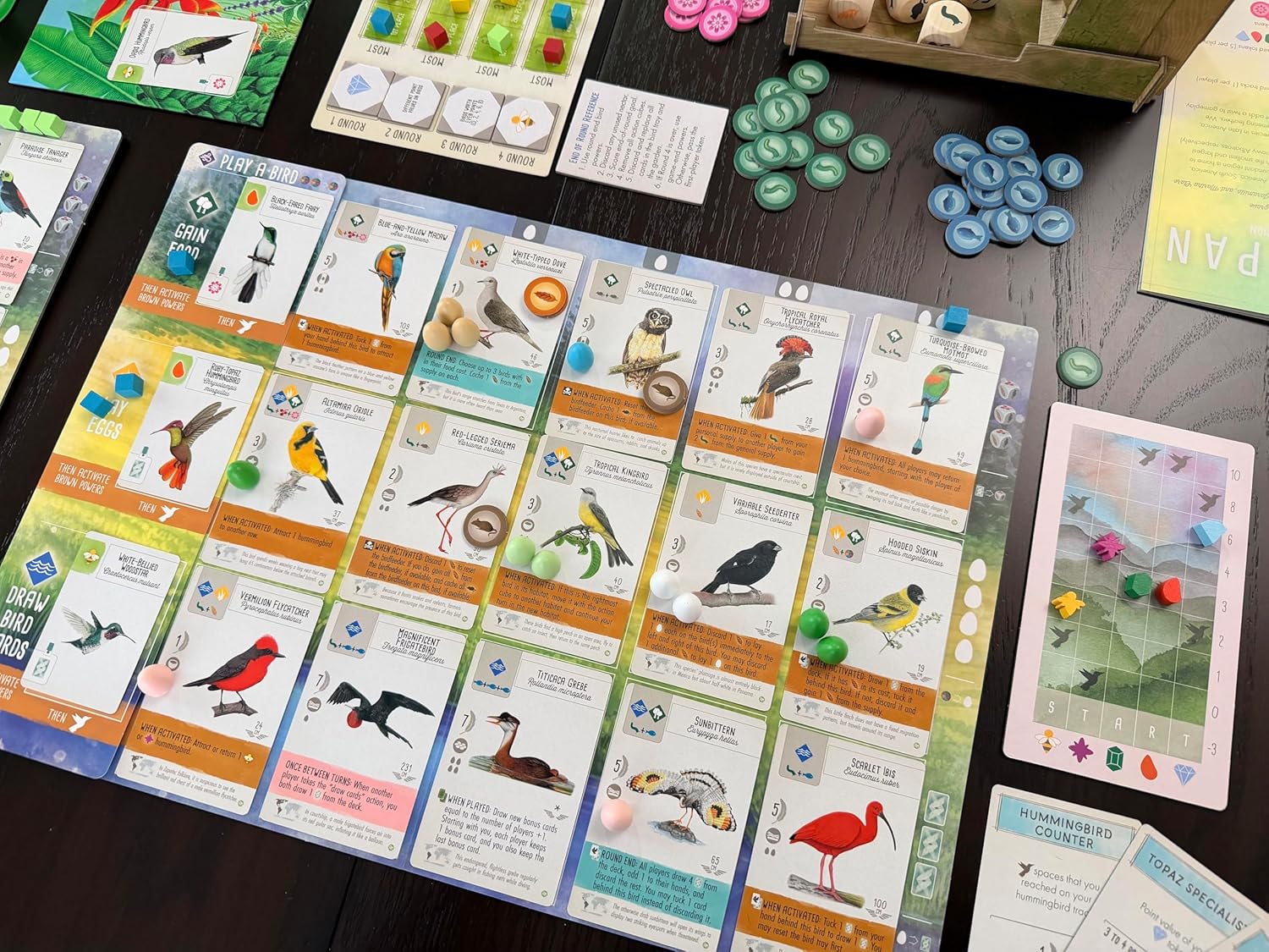 Stonemaier Games | Wingspan Americas Expansion | Board Game | Ages 14+ | 1-5 Players | 60-90 Minutes Playing Time
