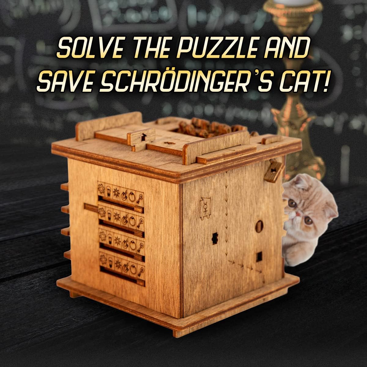 Cluebox - Escape Room in a Box - Schrodinger\`s Cat