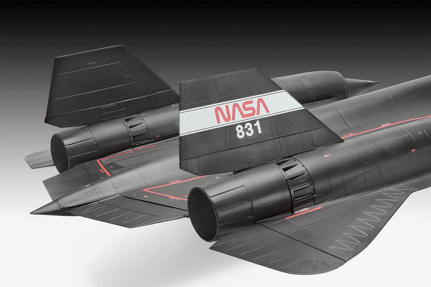 Revell 03751 Lockheed SR-71B Blackbird 1:48 Scale - Unbuilt/Unpainted Plastic Model Kit