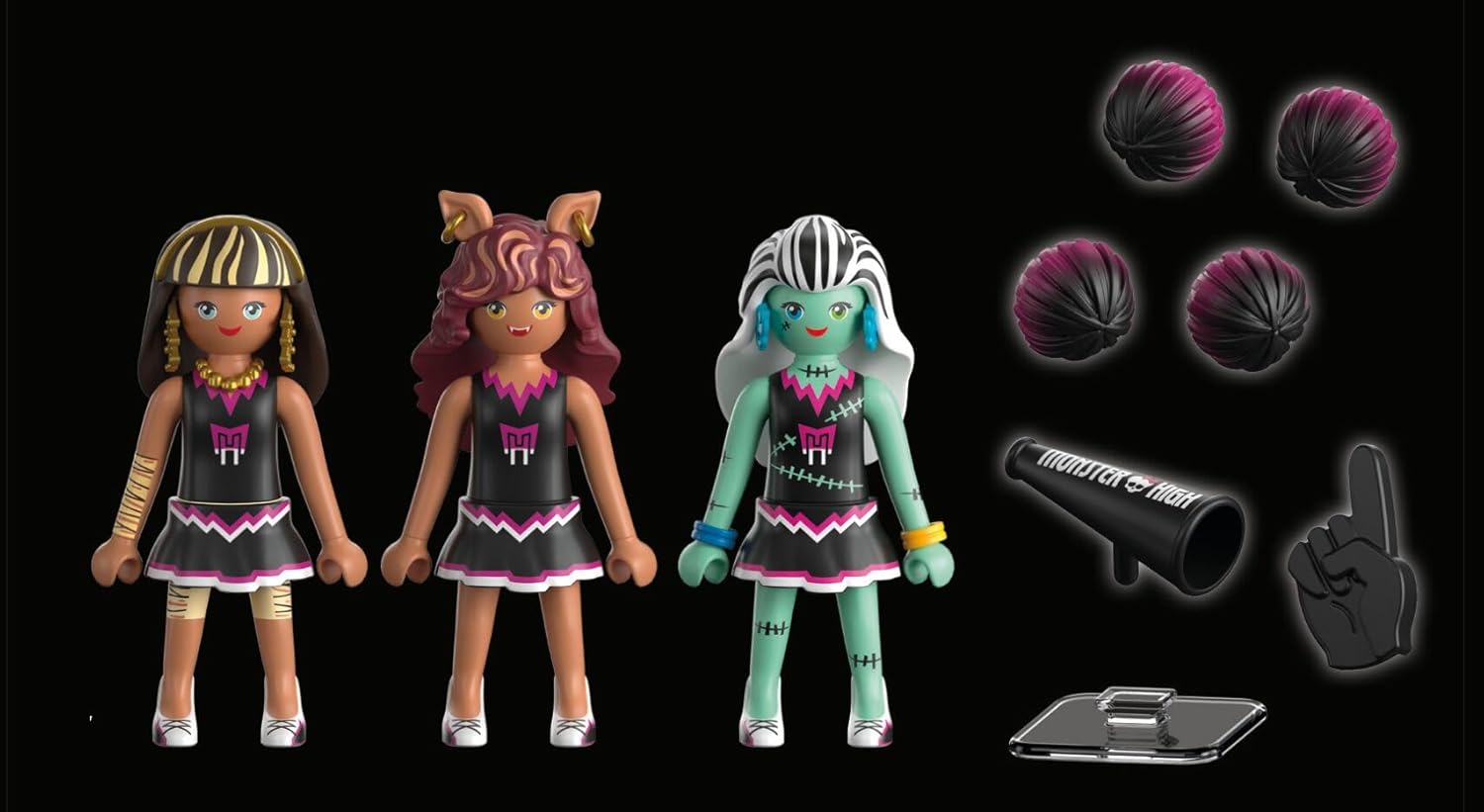 Playmobil | Monster High | Fear Squad Pack | Scary play figure set for creative Halloween adventures | With detailed figures & accessories | Perfect for monster fans aged 5+ | 71992