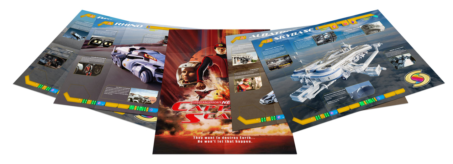 New Captain Scarlet Limited Collector's Edition