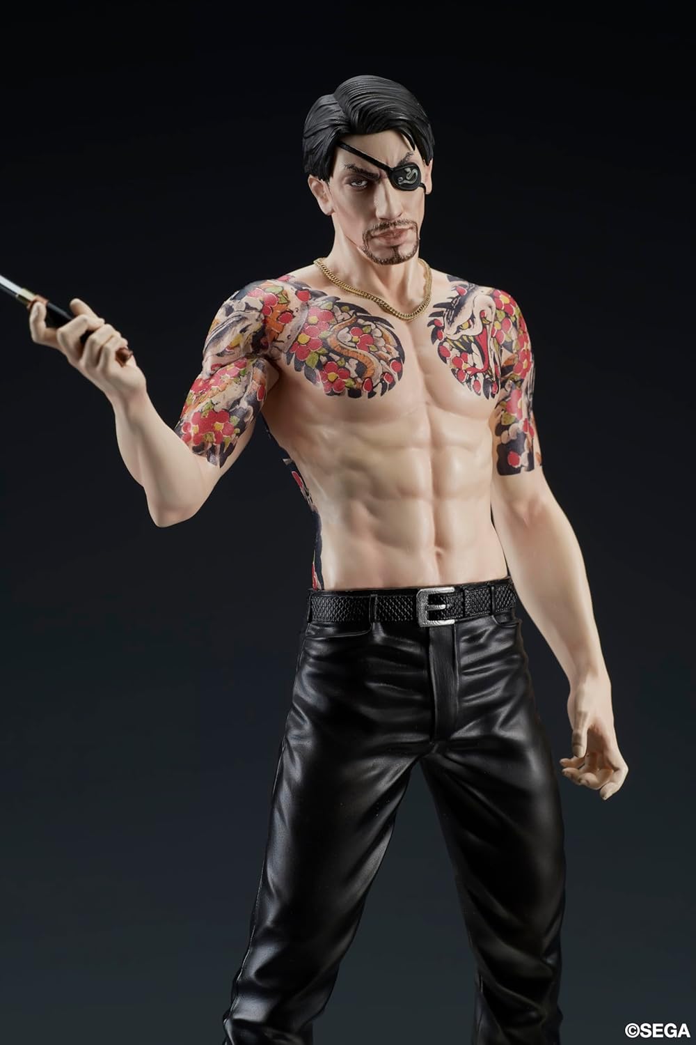 DIGSTA "Dragon Ga Like" Goro Mashima - Fight Battle, Total Height Approx. 6.9 inches (175 mm), Non-scale, PVC Pre-painted Complete Figure