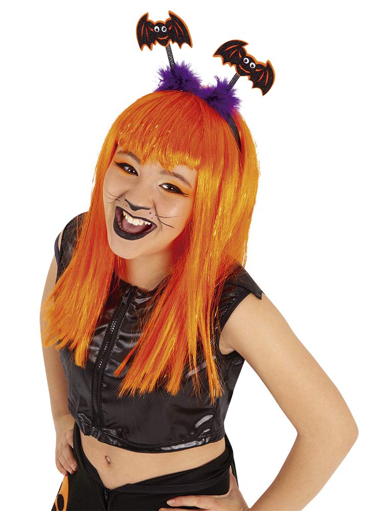 Haunted House – Headband Spring Bats with Mobile Eyes (Rubies S4397