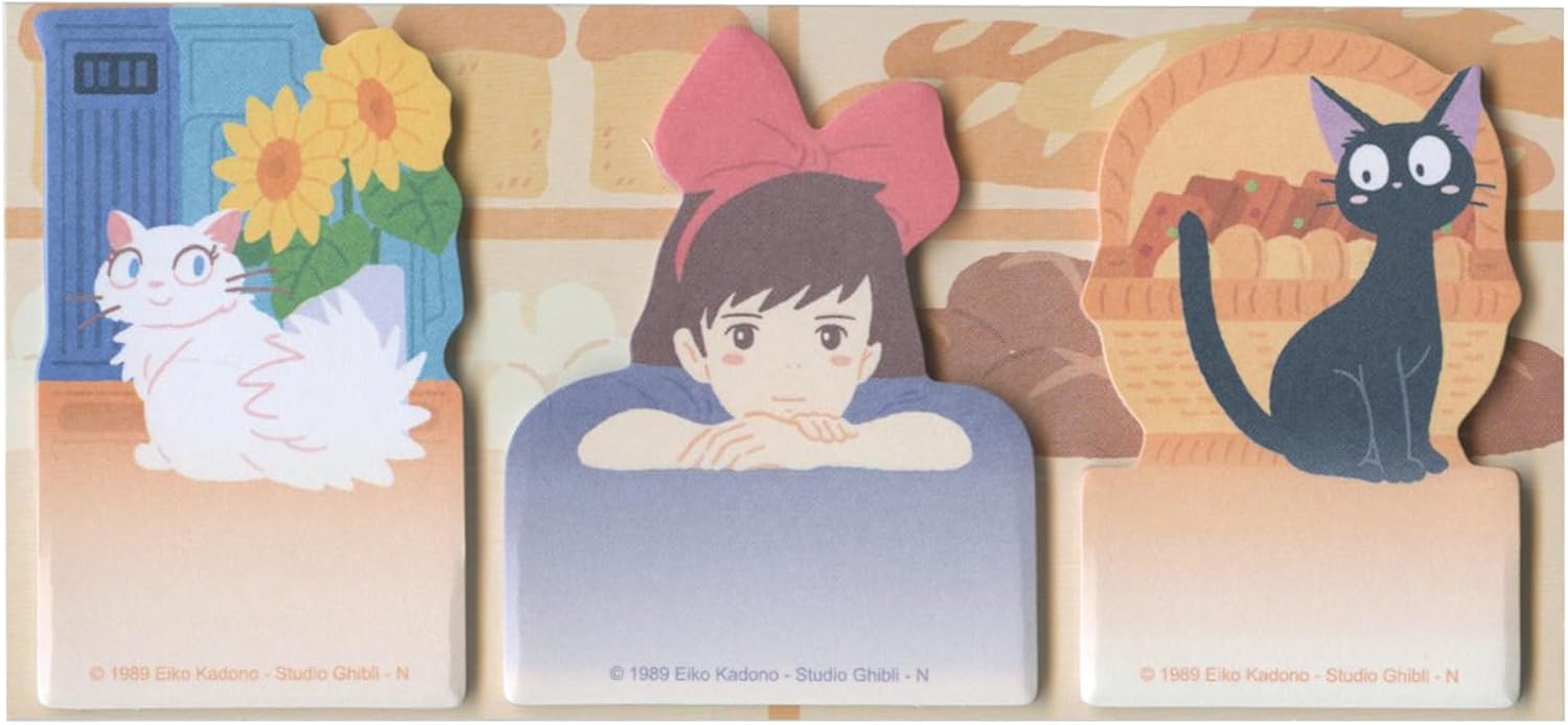 Studio Ghibli 0723-09 Fusen Set, Die Cut Fusen, 3 Patterns Included