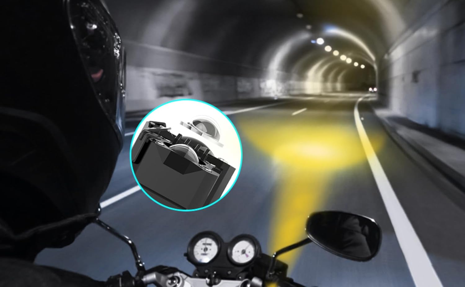Insta360 - Helmet Mount Kit For Action Camera
