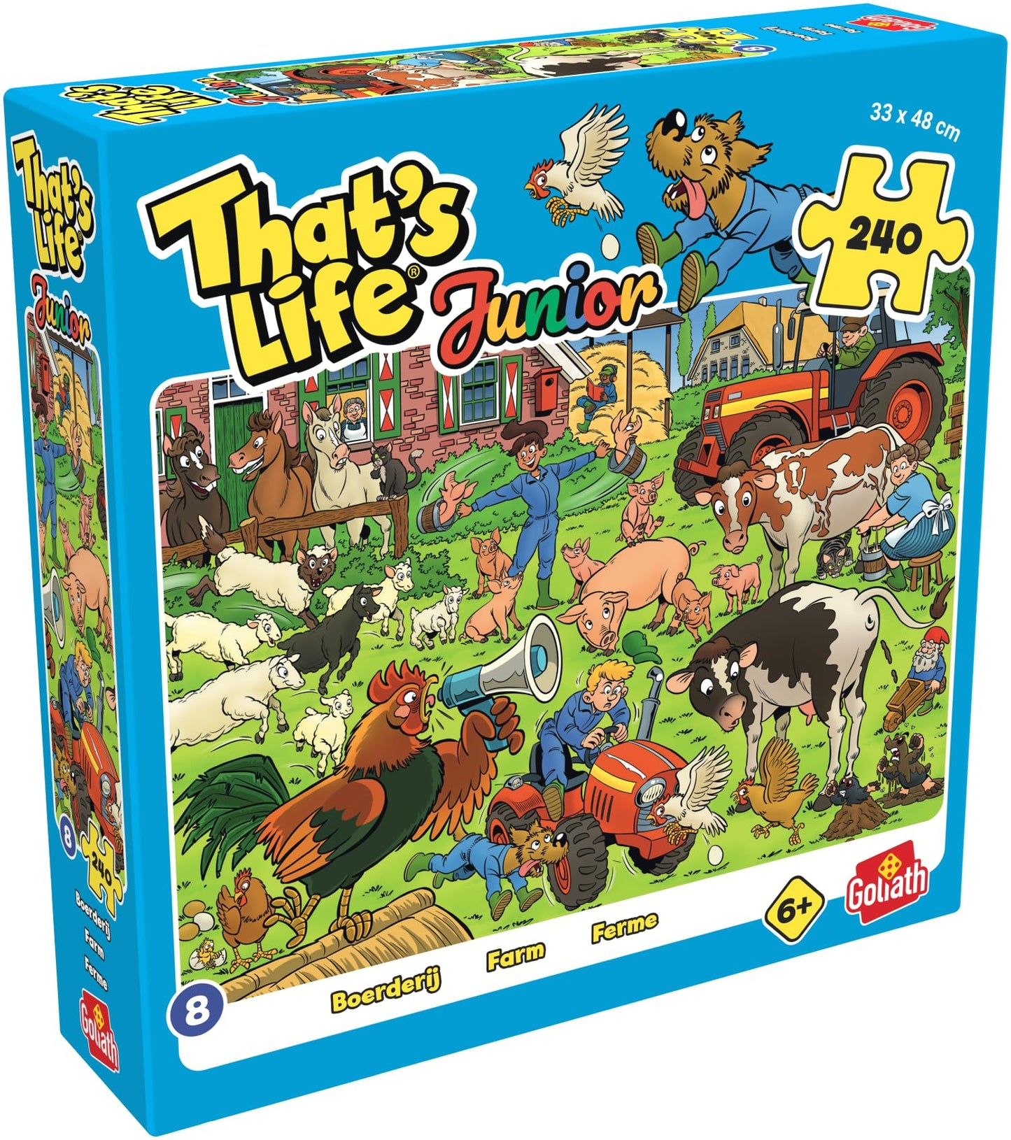 Goliath legpuzzel That's Life Junior Boerderij 240 stukjes kinderpuzzel