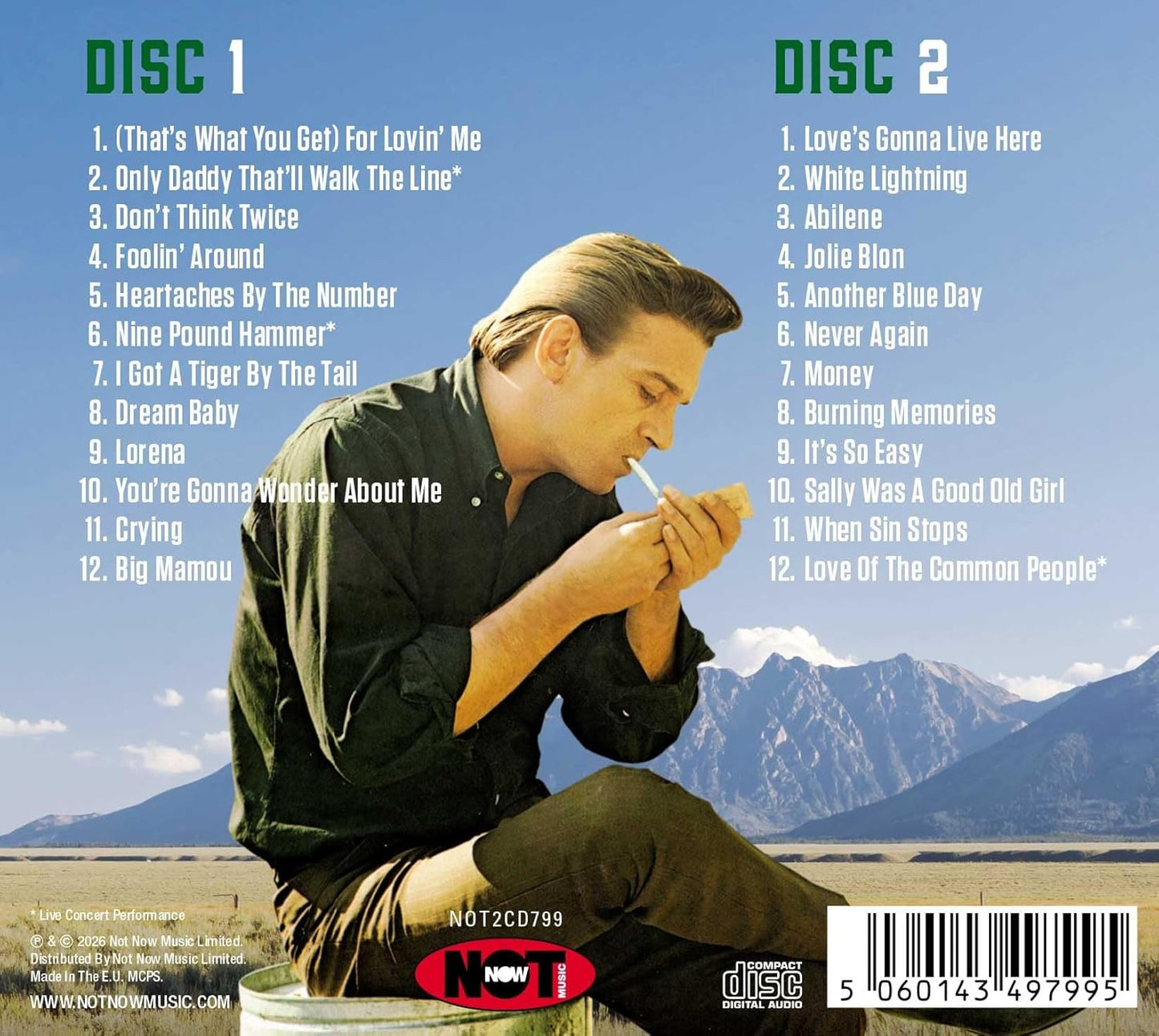 Waylon Jennings - Country Outlaw (2 Cd)