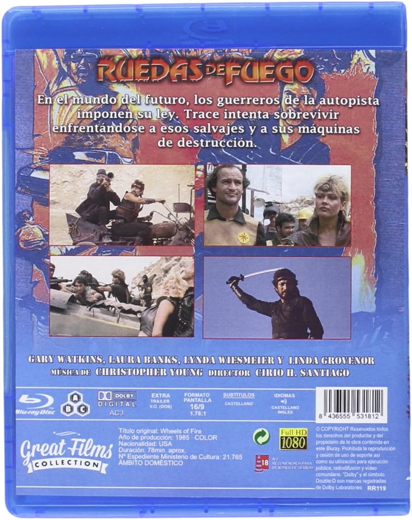 Wheels of Fire (RUEDAS DE FUEGO, Spain Import, see details for languages