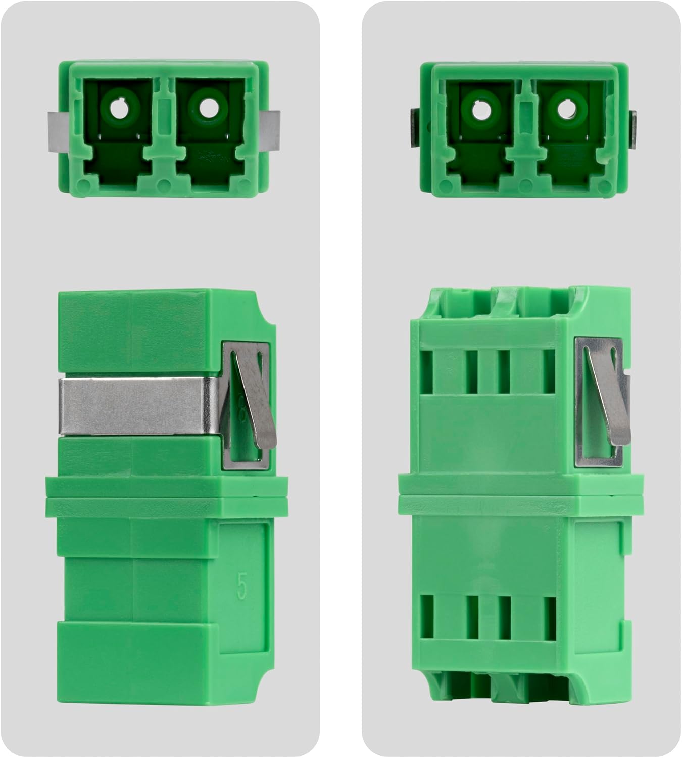 Startech - Network Coupler - Lc/Apc Single-Mode (F) To Lc/Apc Single-Mode (F) - Fibre Optic - Duplex - 9 / 125 Micron -