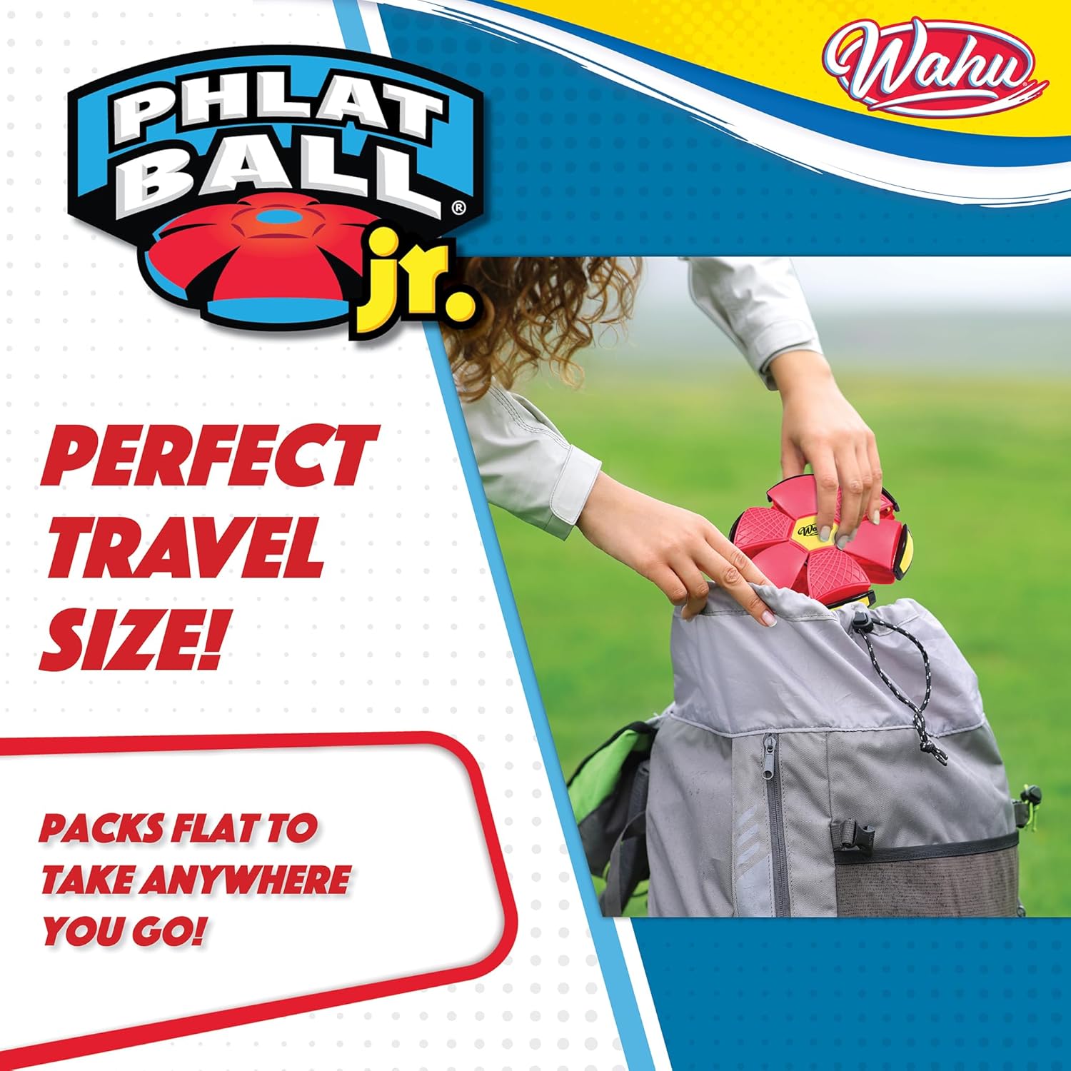 Goliath Games - Wahu Phlat Ball Classic - Rood