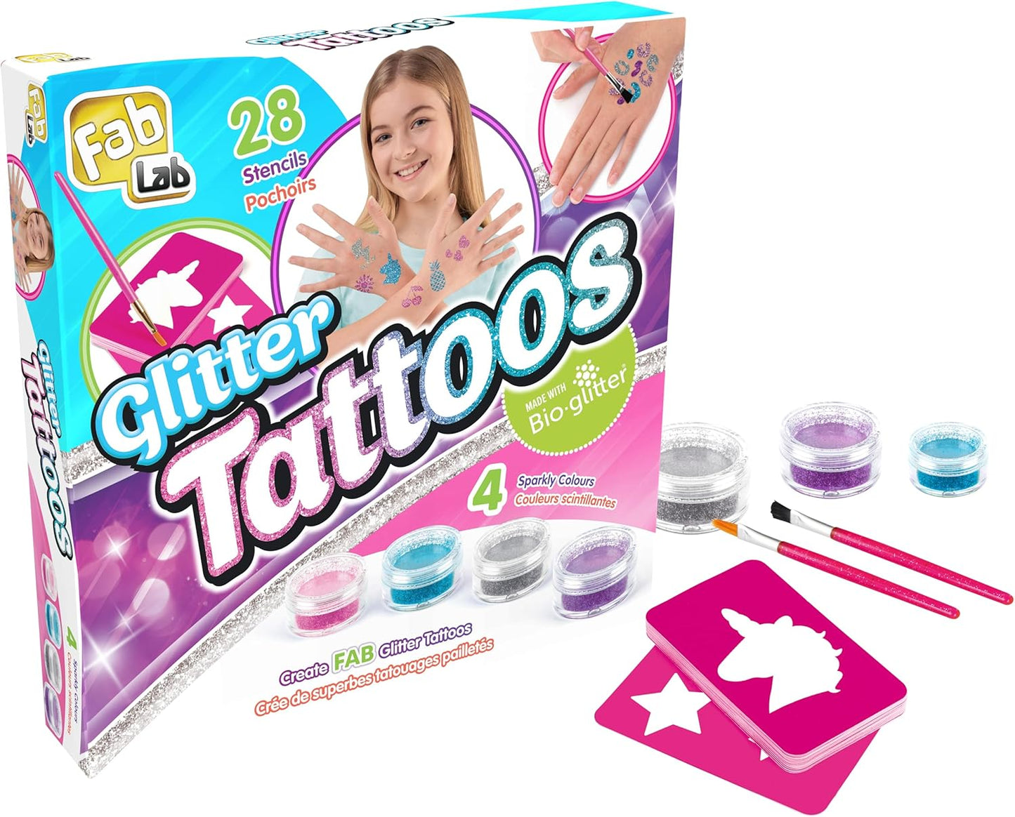 Goliath Games - FabLab Glitter Tattoos