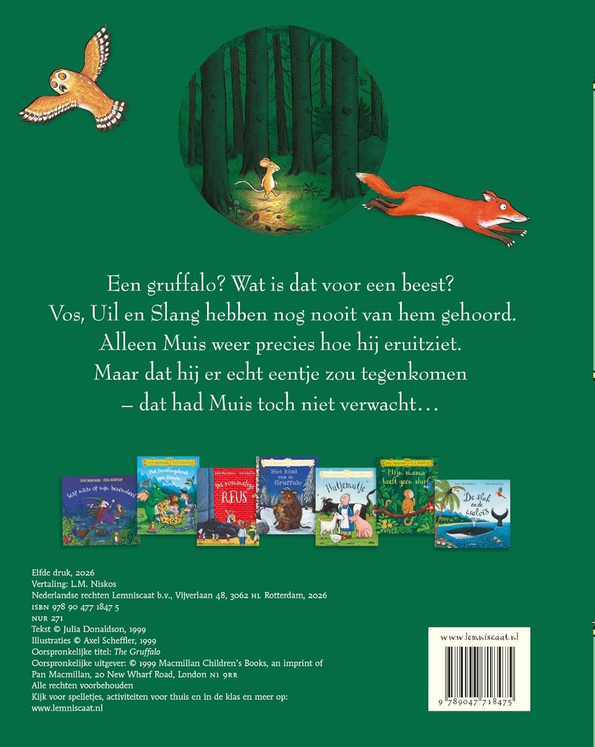 Centraal Boekhuis - De Gruffalo Karton editie