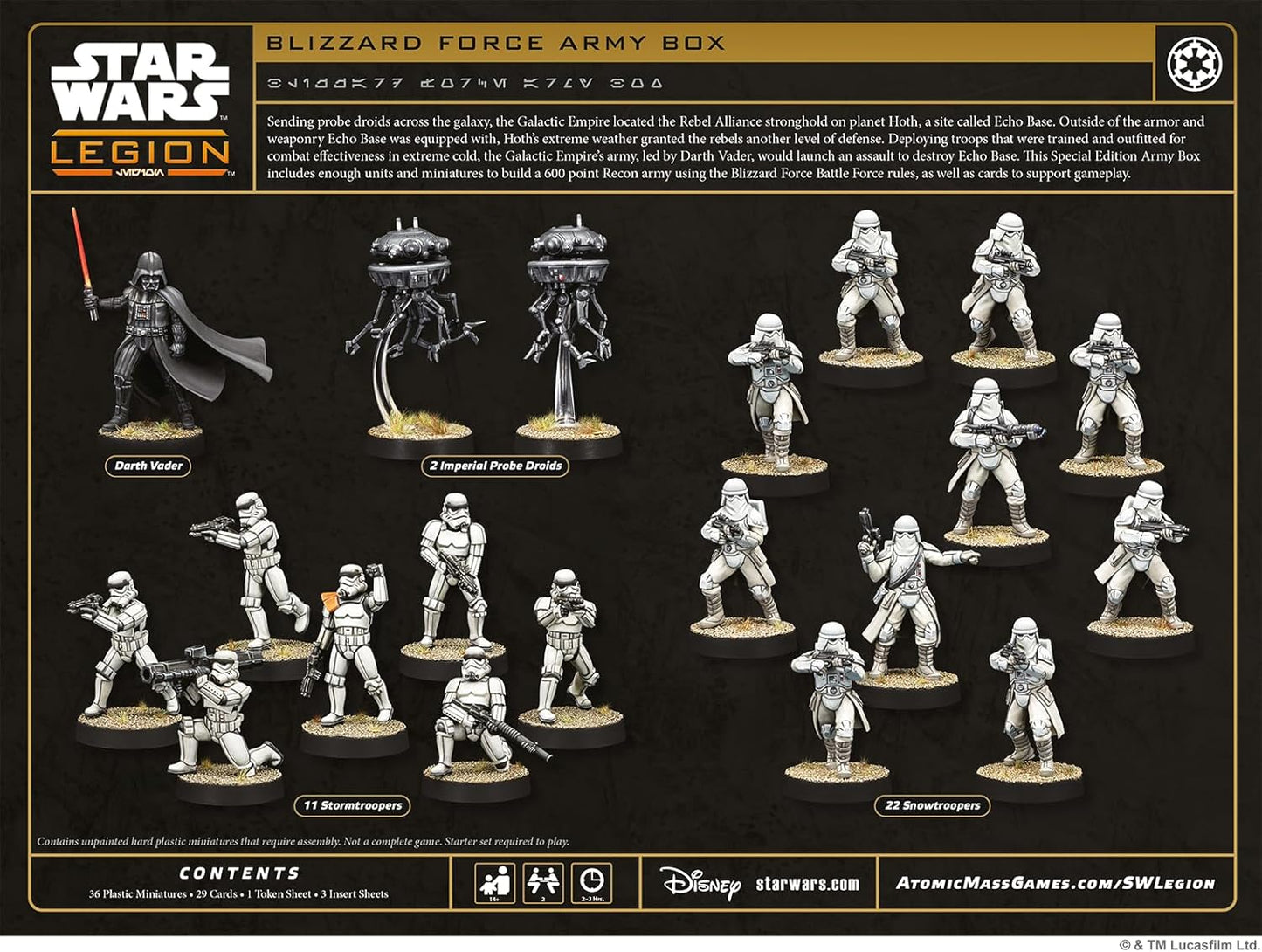 Asmodee | Star Wars: Legion – Blizzard Force Special Edition Army Box | Miniatures Game | Ages 14+ | 2 Players | 90 Minutes Playing Time