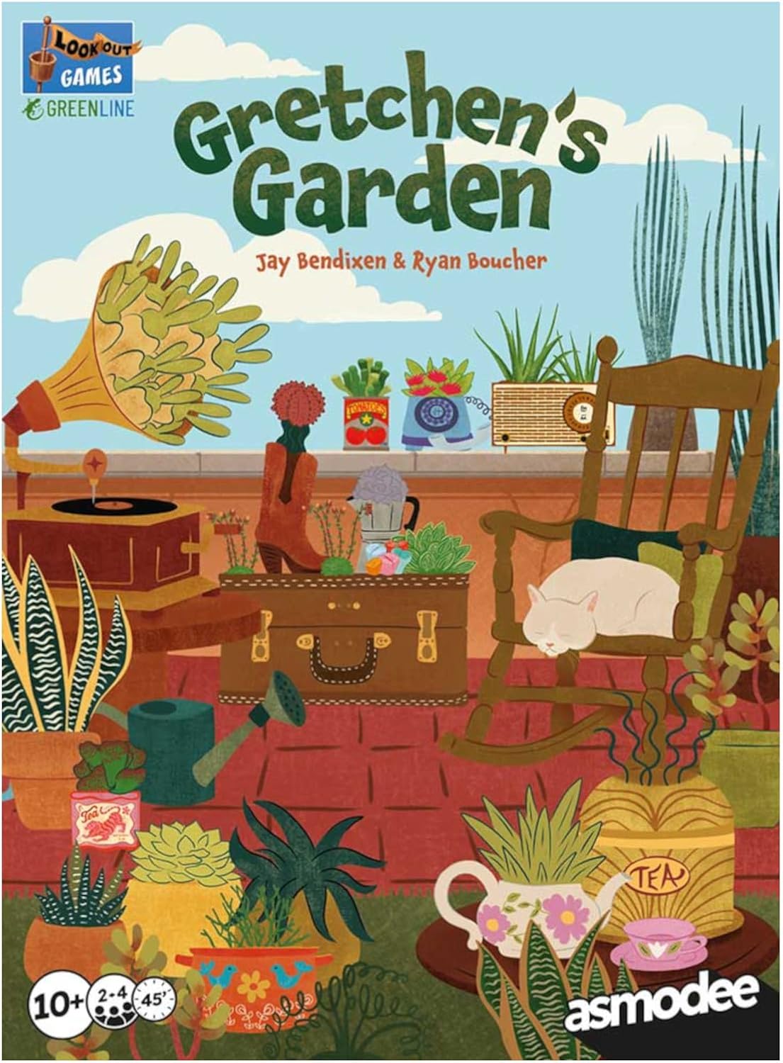 Asmodee | Gretchen's Garden | Board Game | Ages 10+ | 2-4 Players | 45+ Minutes Playing Time
