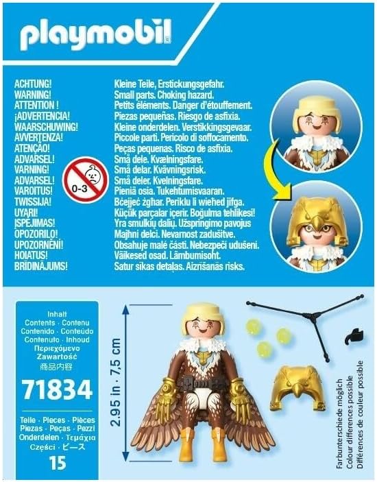 Playmobil Superhero Collectible Blue Voltage – Articulated Figure with Lightning‑Power Accessories