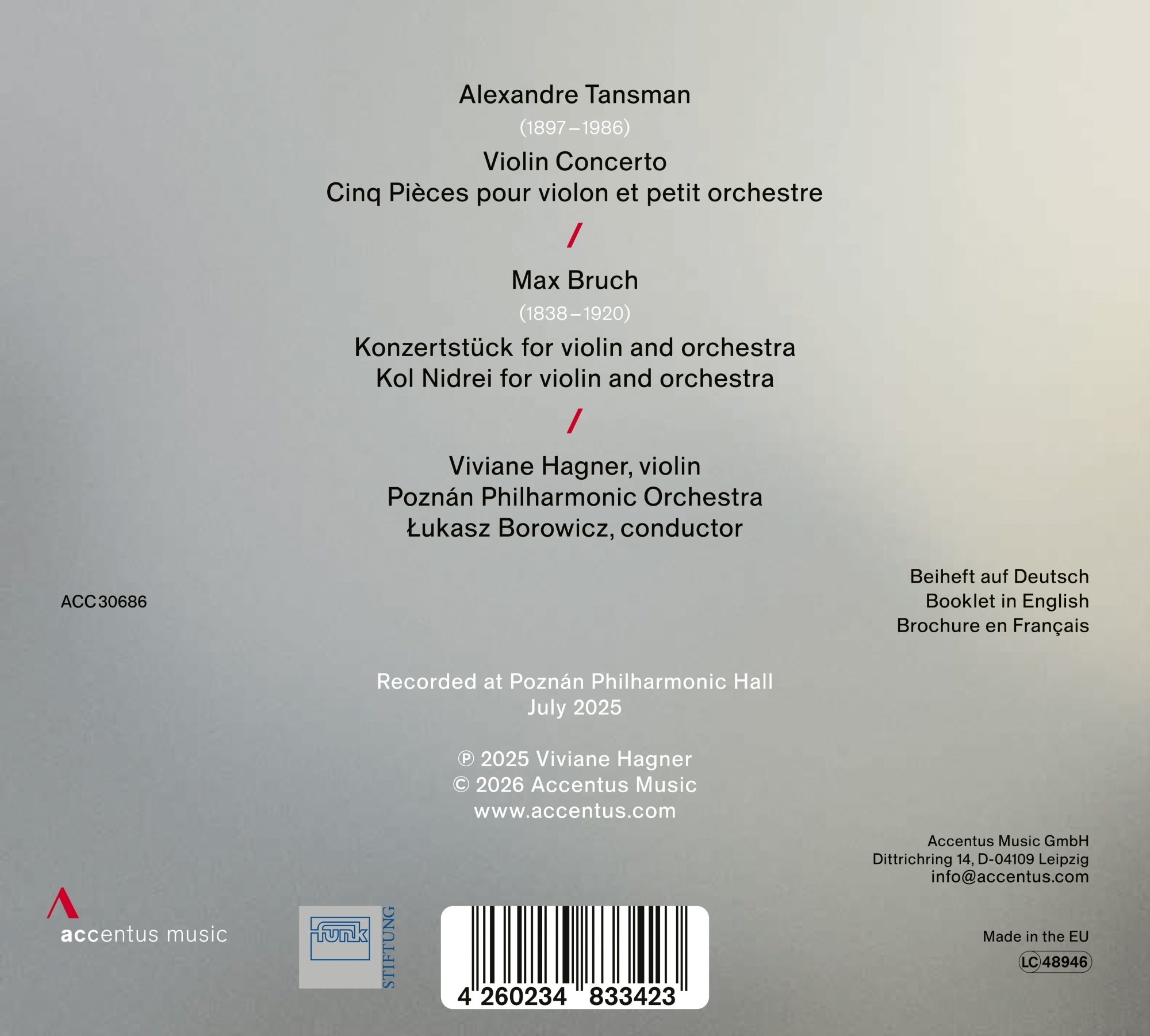 Tansman/Bruch