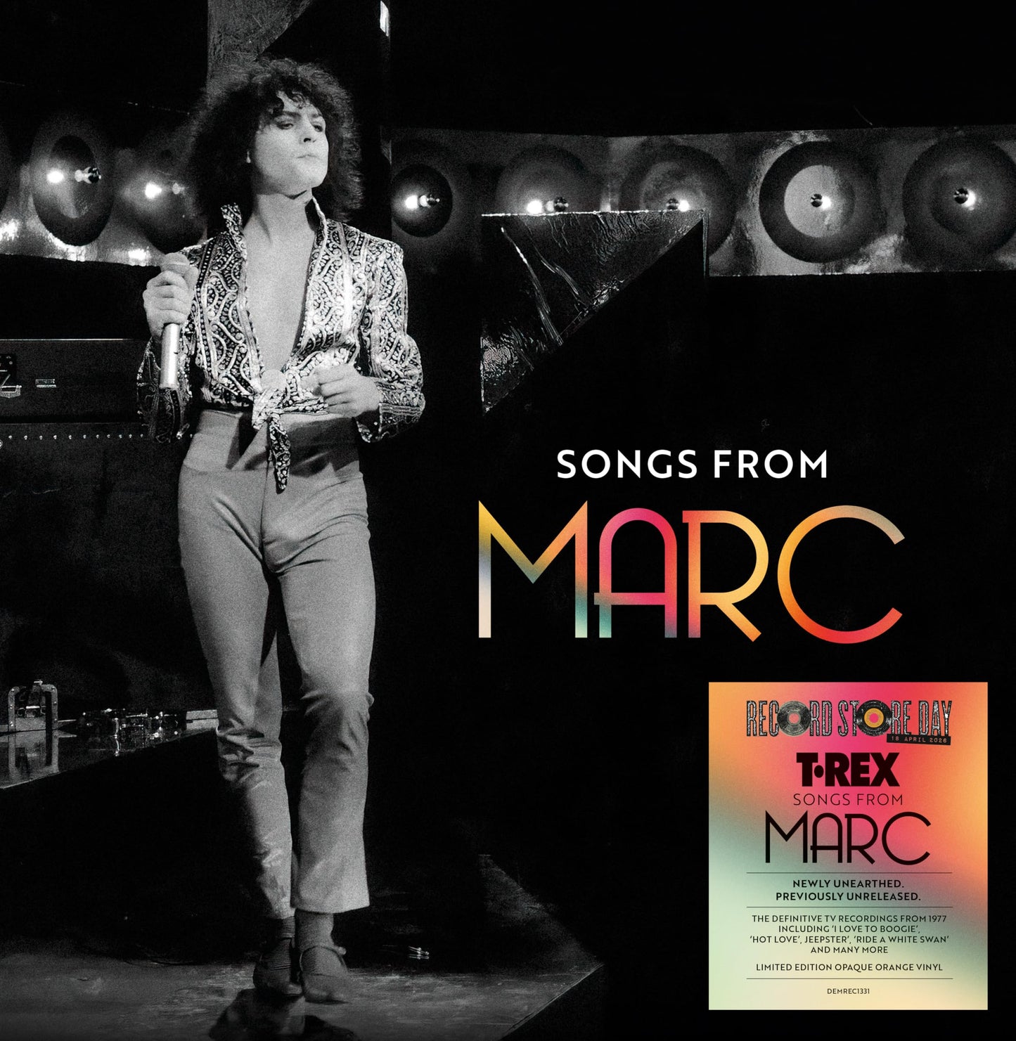 Vinile T. Rex - Songs From Marc (Opaque Orange Vinyl) (RSD 2026